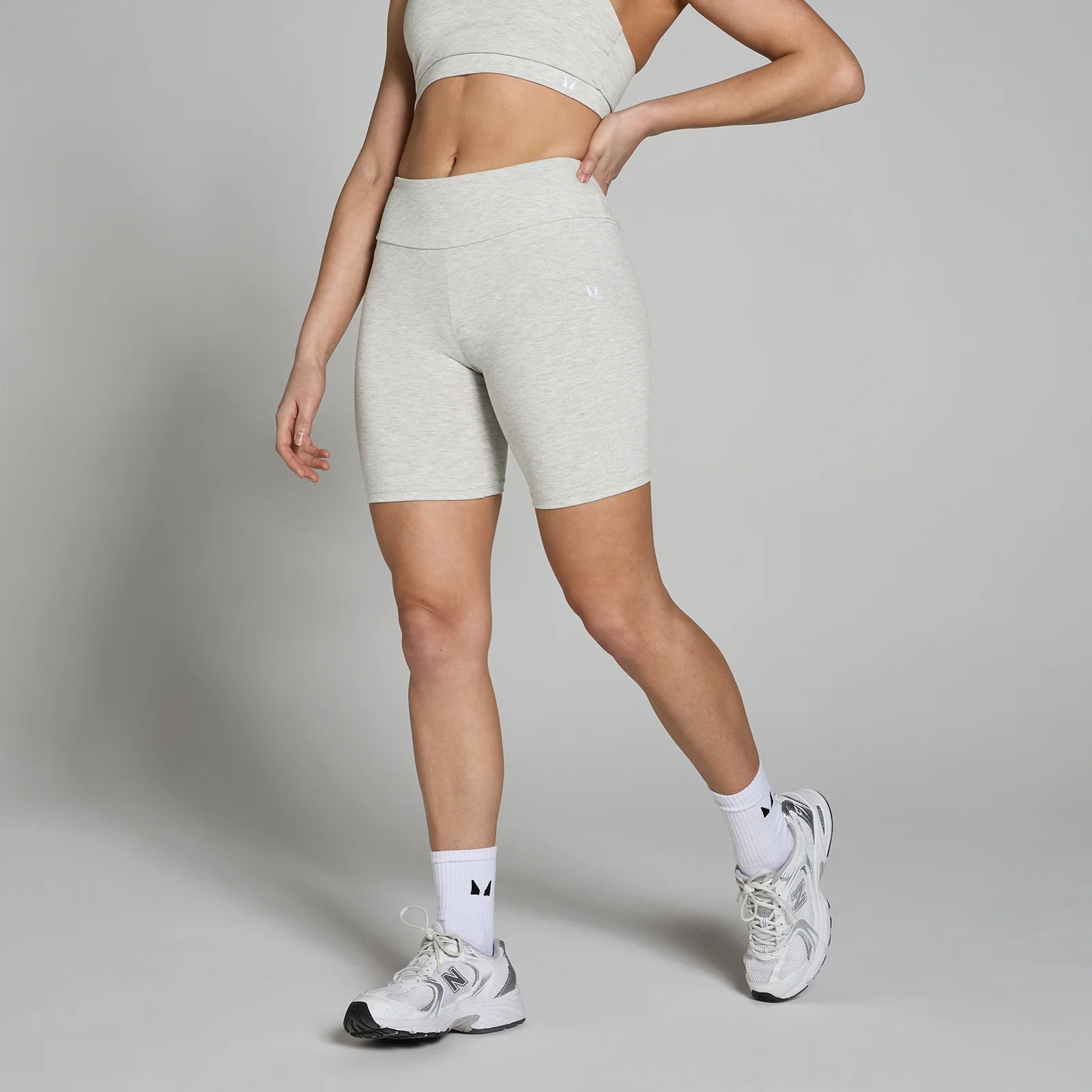 Cycliste MP Basics pour femmes – Gris clair chiné - XXS Image 1