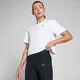 T-shirt court ample à manches courtes MP Basics pour femmes – Blanc