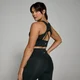 Brassière de sport longue MP Power pour femmes – Noir
