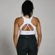 Brassière de sport longue MP Power pour femmes – Blanc