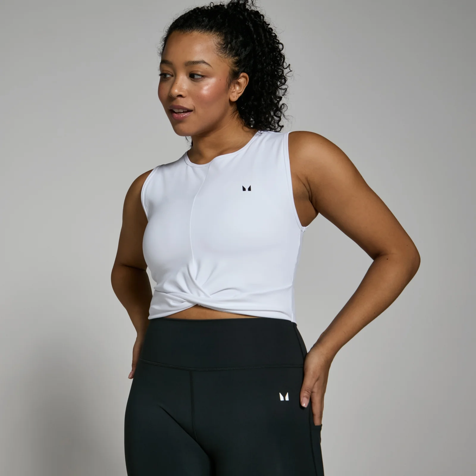 Débardeur court MP Power Ultra pour femmes – Blanc - XXS Image 1