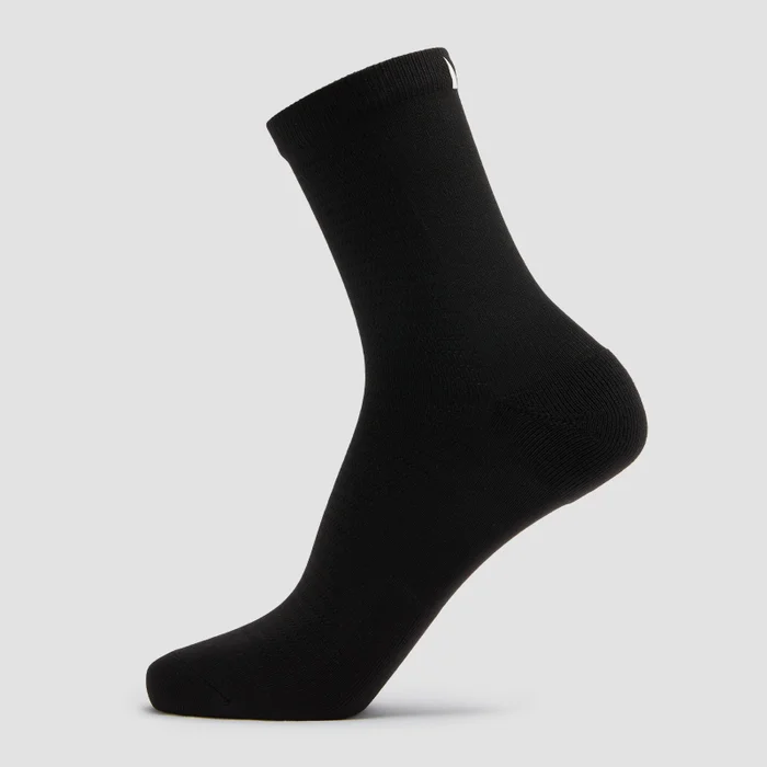 Chaussettes de tennis d’entraînement matelassées MP – Noir
