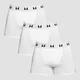 Boxer MP pour hommes – Blanc (lot de 3)
