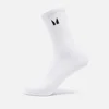 Chaussettes de tennis unisexes MP – Blanc