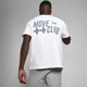 T-shirt oversize MP Move Club – Blanc