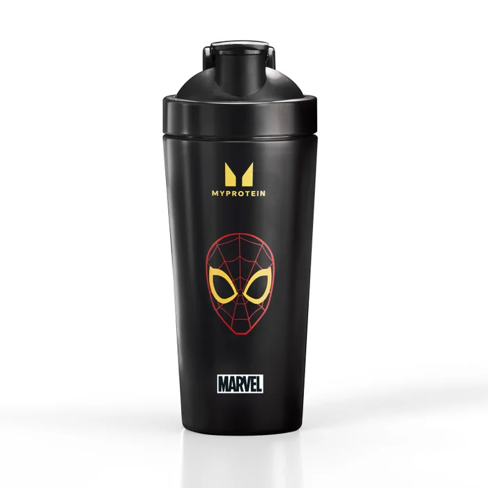 Shaker Spider-Man en acier inoxydable