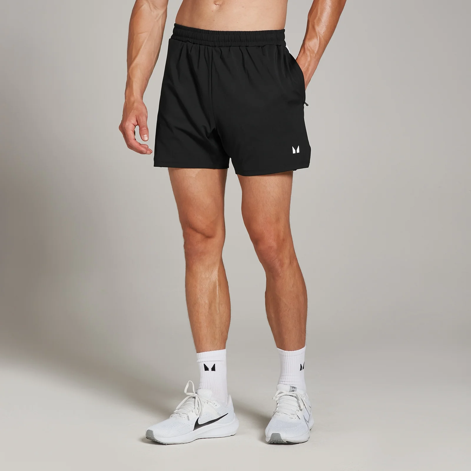 Short MP Tempo Panel 5" homme - Noir - XS Image 1