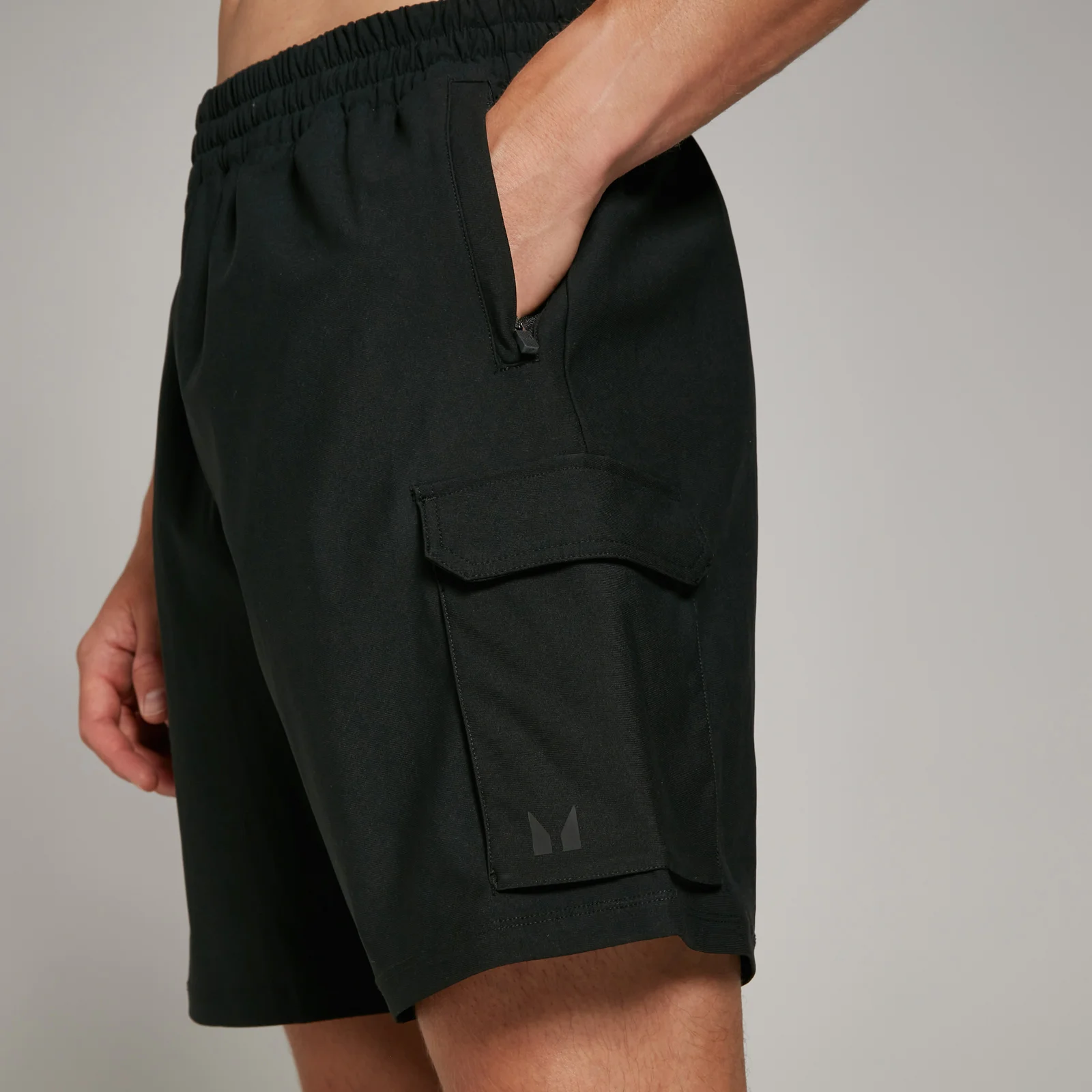Short cargo tissé MP Tempo pour hommes – Noir - XS Image 1