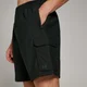 Short cargo tissé MP Tempo pour hommes – Noir