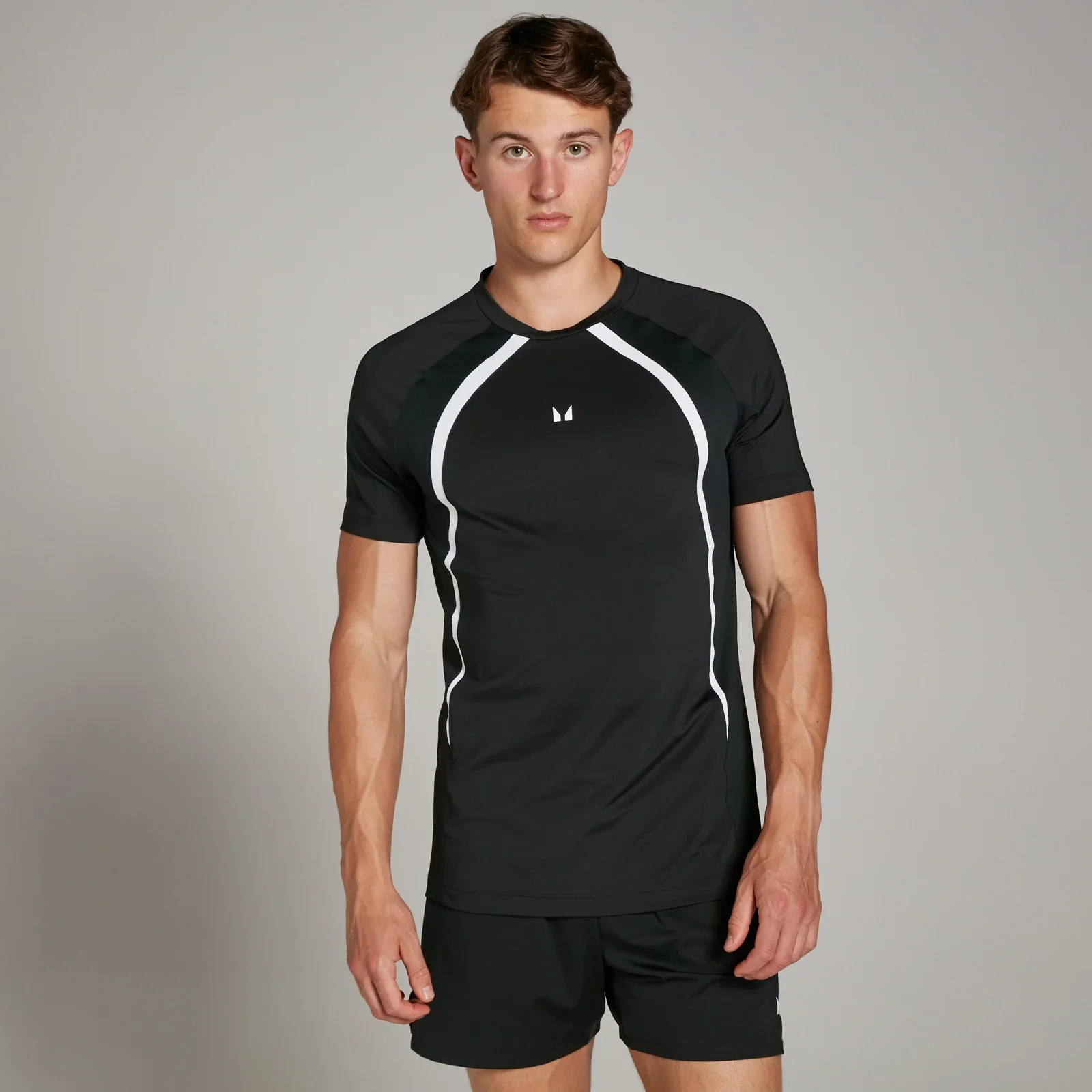 T-shirt MP Tempo Panel homme - Noir - XS Image 1