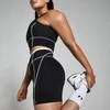 Cycliste MP Tempo Contrast Texture pour femmes – Noir