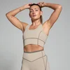 Brassière de sport MP Tempo Contrast Texture pour femmes – Cachemire
