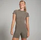 Combinaison courte MP Tempo Piping pour femmes – Espresso