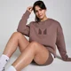 Sweat oversize MP Tempo pour femmes – Noisette