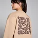 Sweat oversize MP Tempo Chill Out Graphic pour femmes – Crème