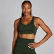 Brassière de sport Bonded Tempo Ultra pour femmes – Vert forêt