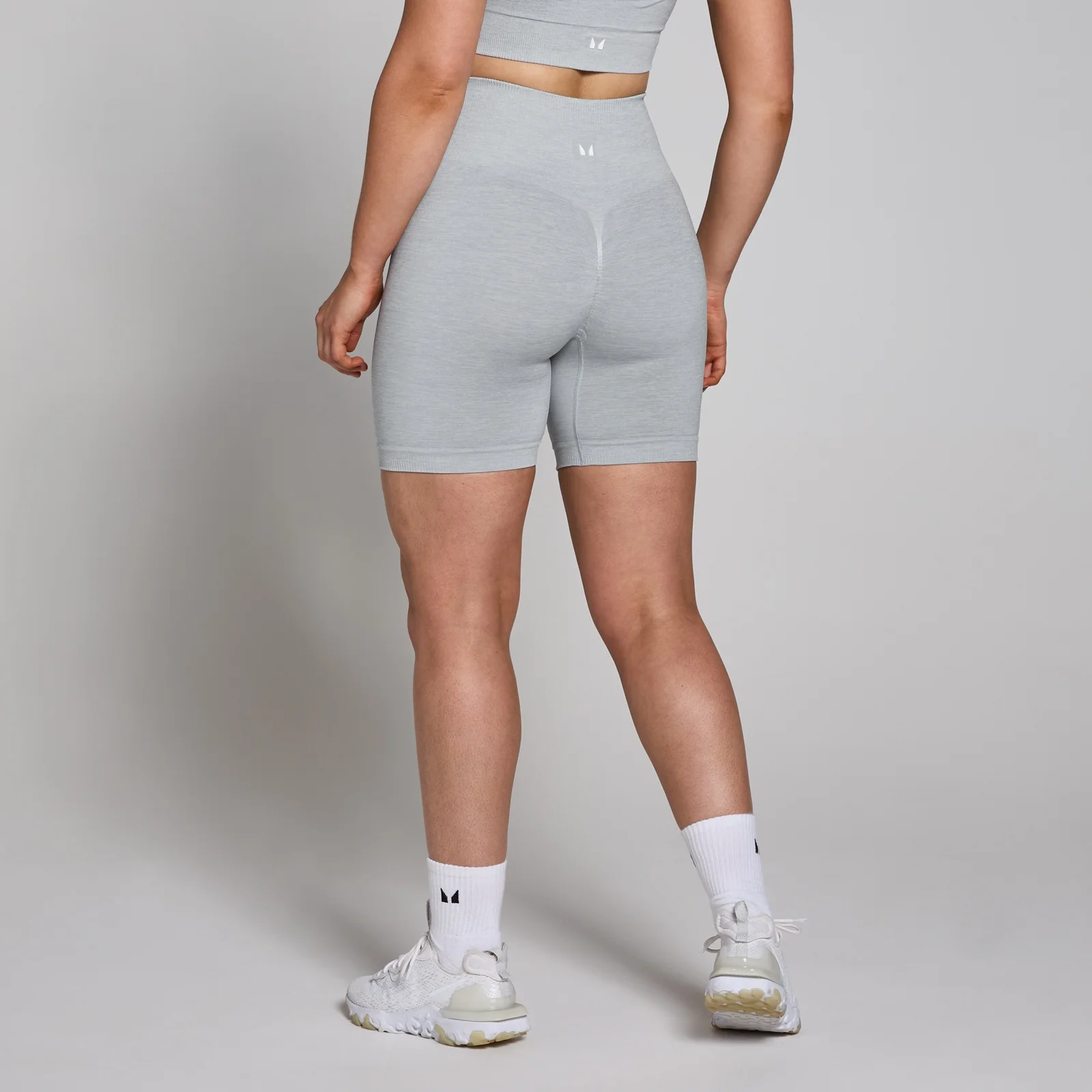 Short sans coutures MP Tempo pour femmes – Gris chiné - XS Image 1
