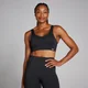 Brassière de sport Bonded Tempo Ultra pour femmes – Noir