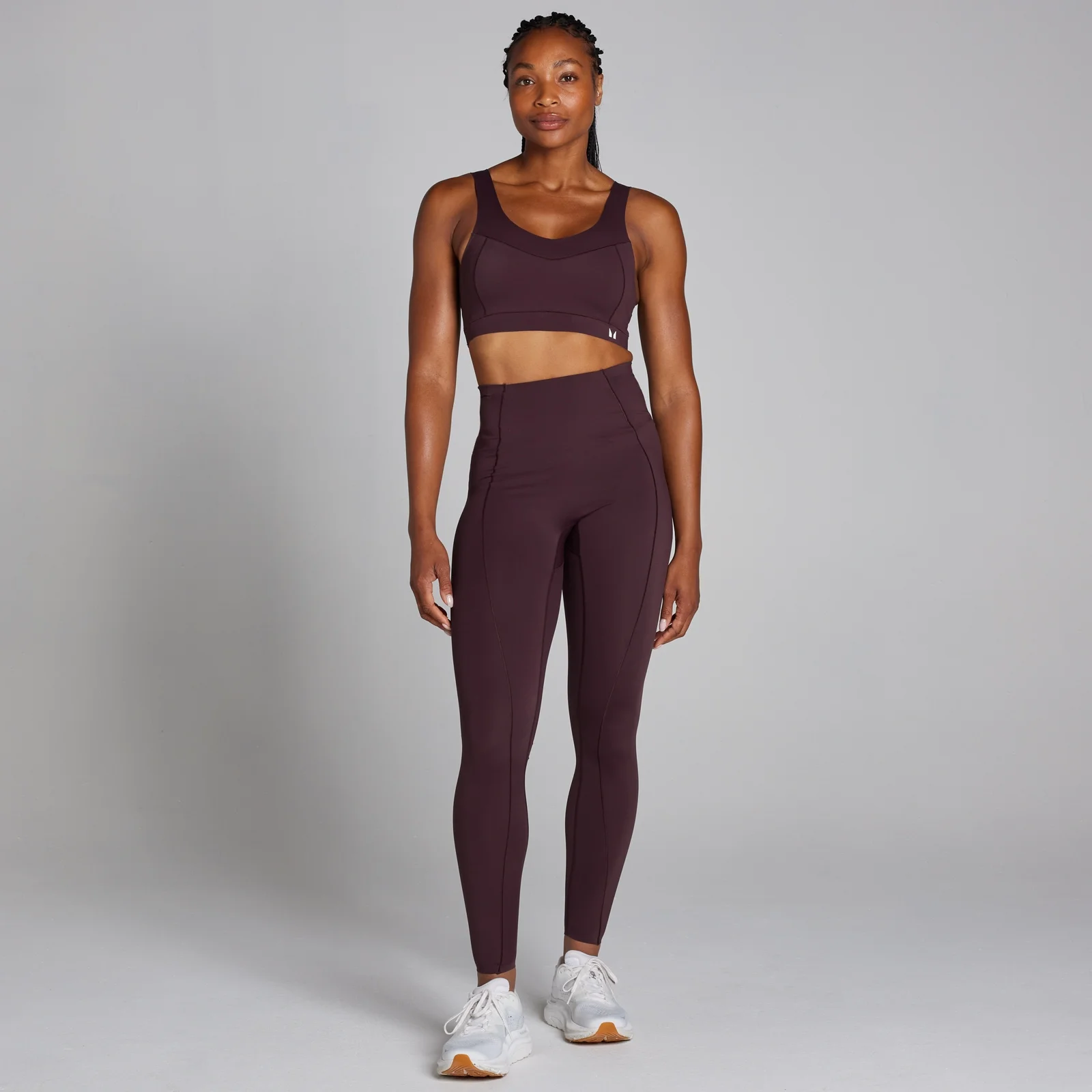 Brassière de sport Bonded Tempo Ultra pour femmes – Baie chocolat