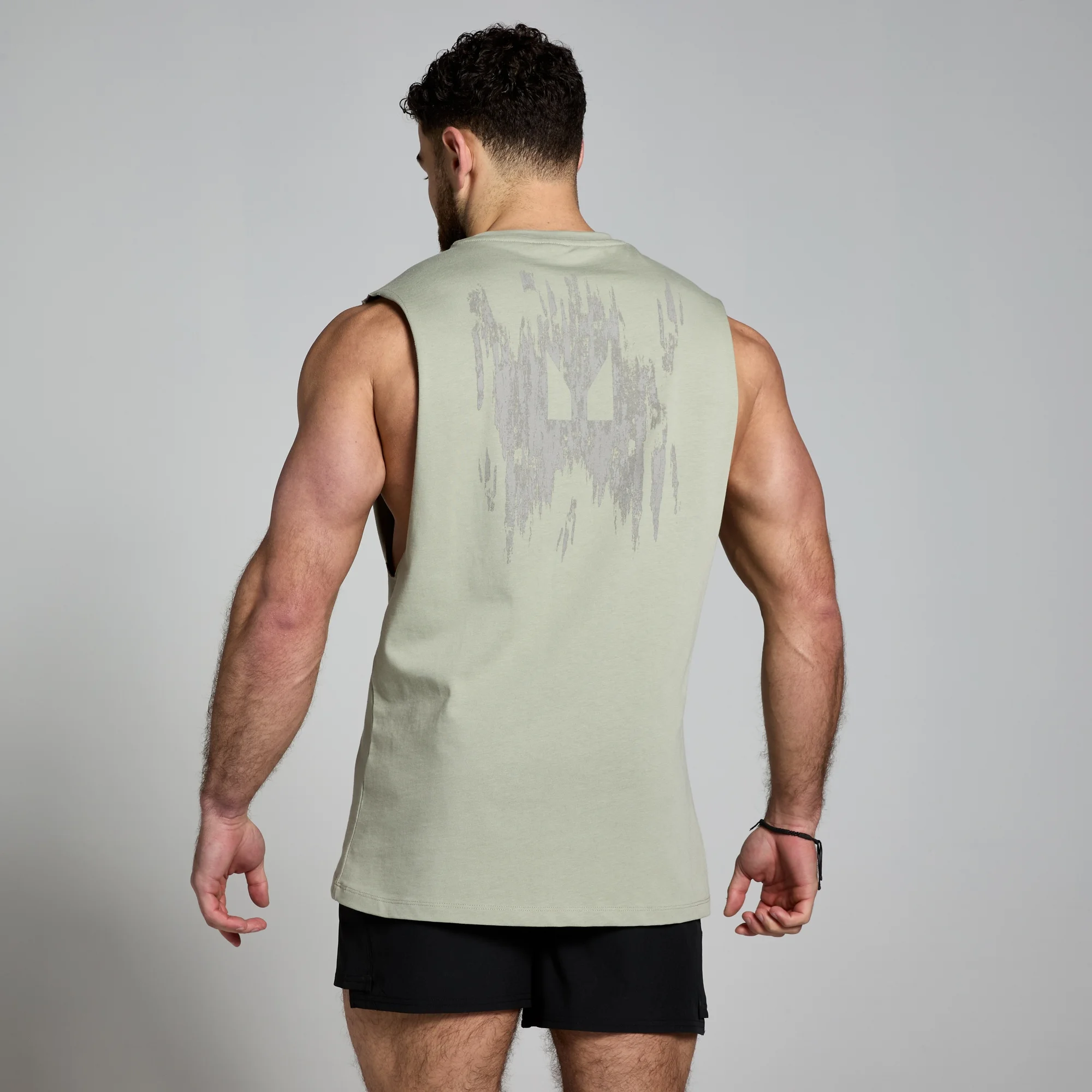 Débardeur MP Clay Graphic pour hommes – Vert sous-marin - XS Image 1
