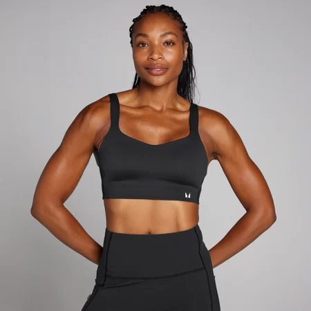 Brassière de sport Bonded MP Velocity Ultra pour femmes – Noir