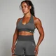 Brassière de sport sans coutures MP Two Toned pour femmes – Noir