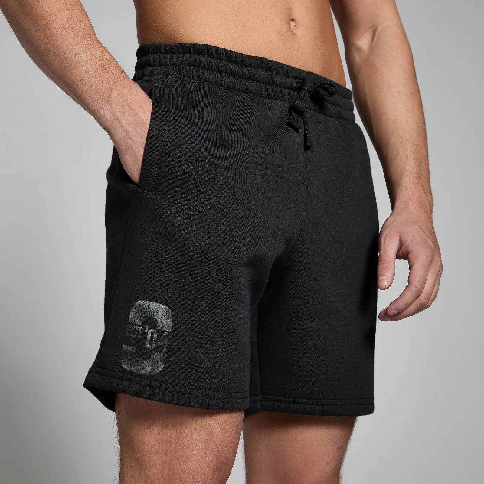 Short MP Origin Graphic pour hommes – Noir délavé - XXL Image 1