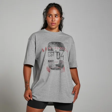 T-shirt MP Origin Graphic – Gris chiné