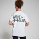 T-shirt oversize MP Move Club – Gris clair chiné