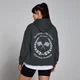 Sweat à capuche MP World Wide Graphic – Noir délavé