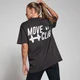 T-shirt oversize MP Move Club – Noir délavé