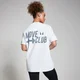 T-shirt oversize MP Move Club – Blanc