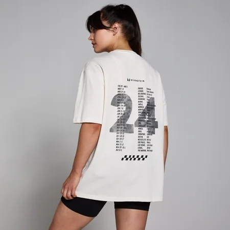 T-shirt MP Race Day Graphic – Crème naturelle