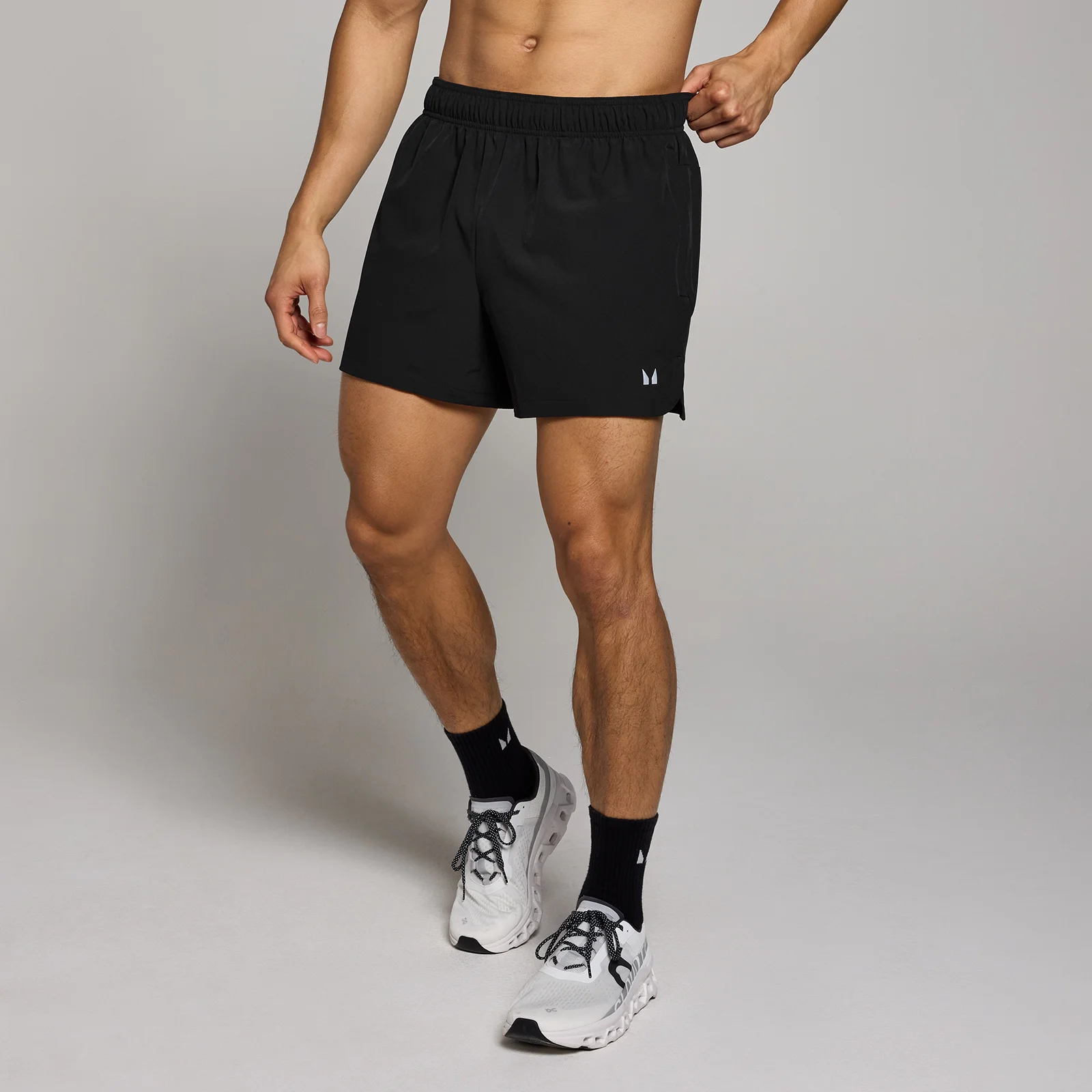 Short d’entraînement tissé avec entrejambe de 13 cm MP pour hommes – Noir - M Image 1