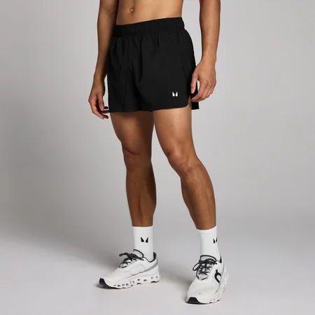 Short d’entraînement avec entrejambe de 8 cm MP pour hommes – Noir