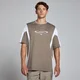 T-shirt oversize MP Tempo Contrast Retro pour hommes – Espresso