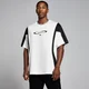 T-shirt oversize MP Tempo Contrast Retro pour hommes – Blanc