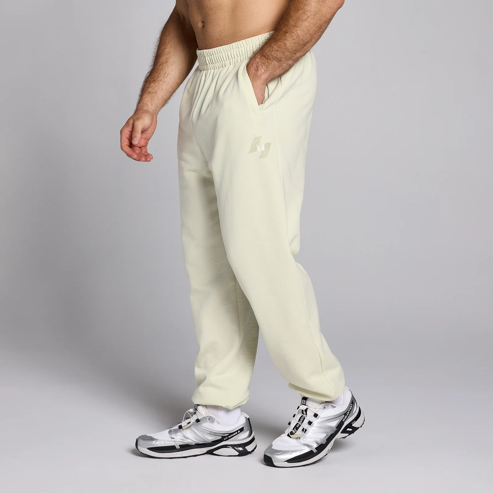 Jogging oversize MP Tempo pour hommes – Vert orge - XS Image 1