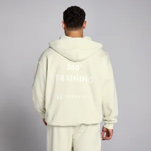 Sweat à capuche à fermeture éclair ¼ MP Tempo Hybrid pour hommes – Vert orge - Size L