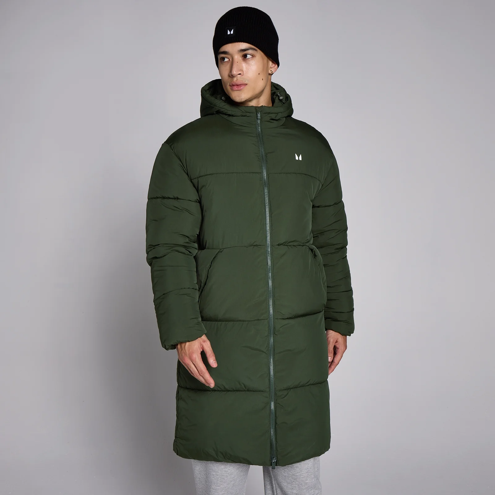 Doudoune longue MP pour hommes – Vert forêt - M Image 1