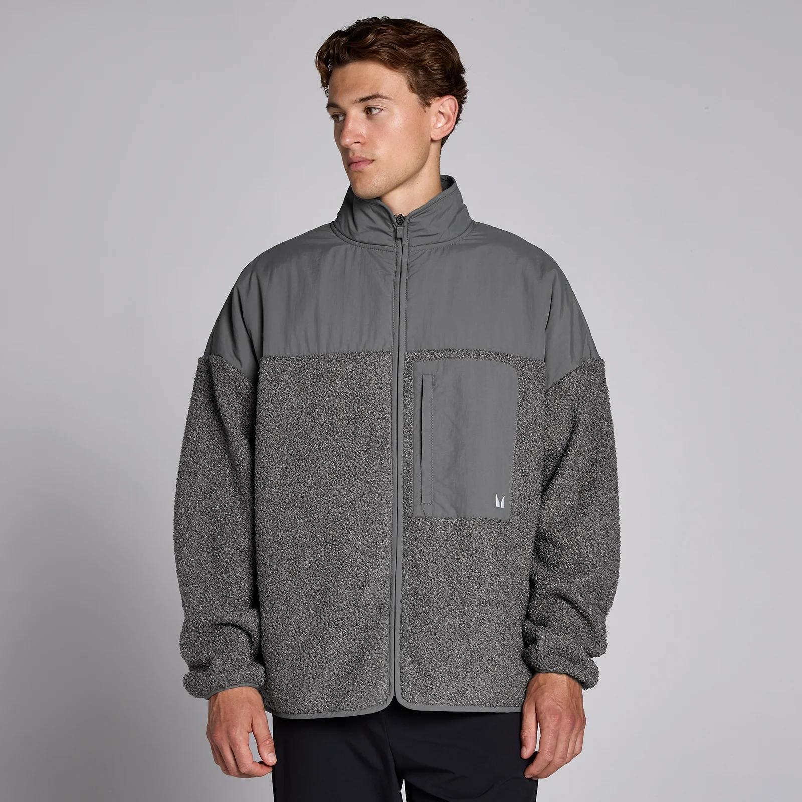 Polaire hybride MP Lifestyle pour hommes – Gris mousse - XXL Image 1