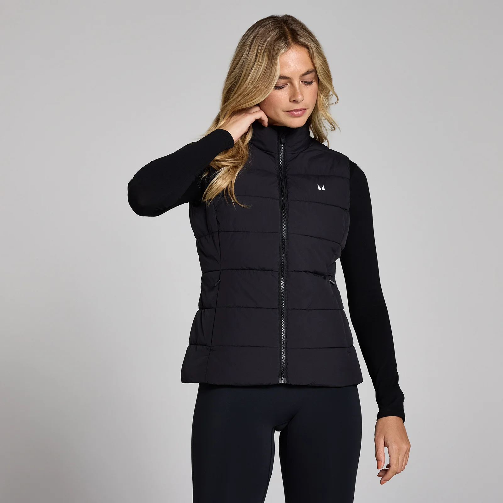 Gilet sans manches matelassé léger MP femme - Noir - M Image 1