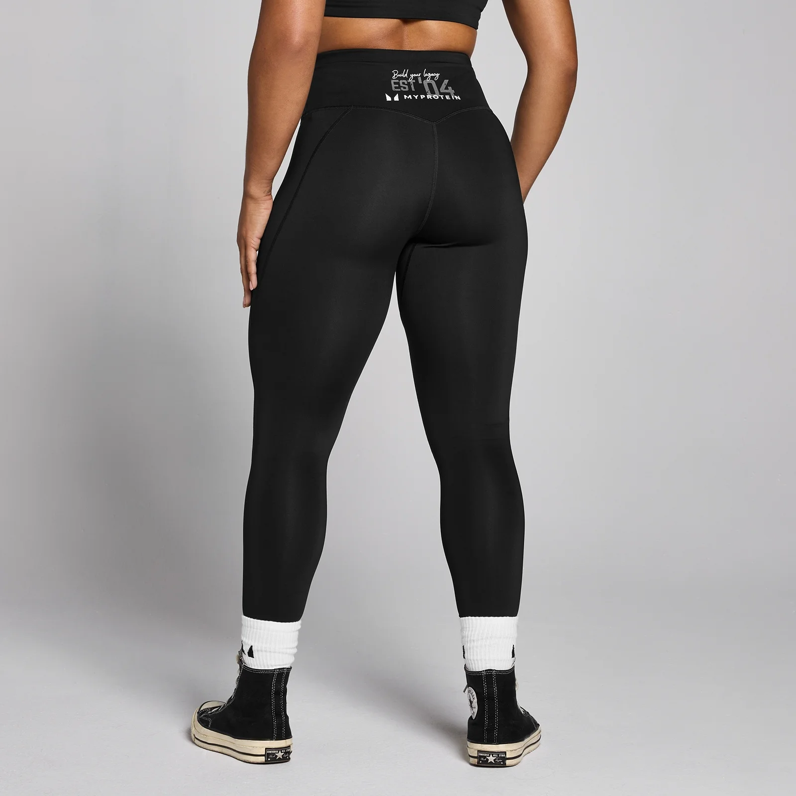Legging d’entraînement graphique MP Origin pour femmes – Noir - XS Image 1