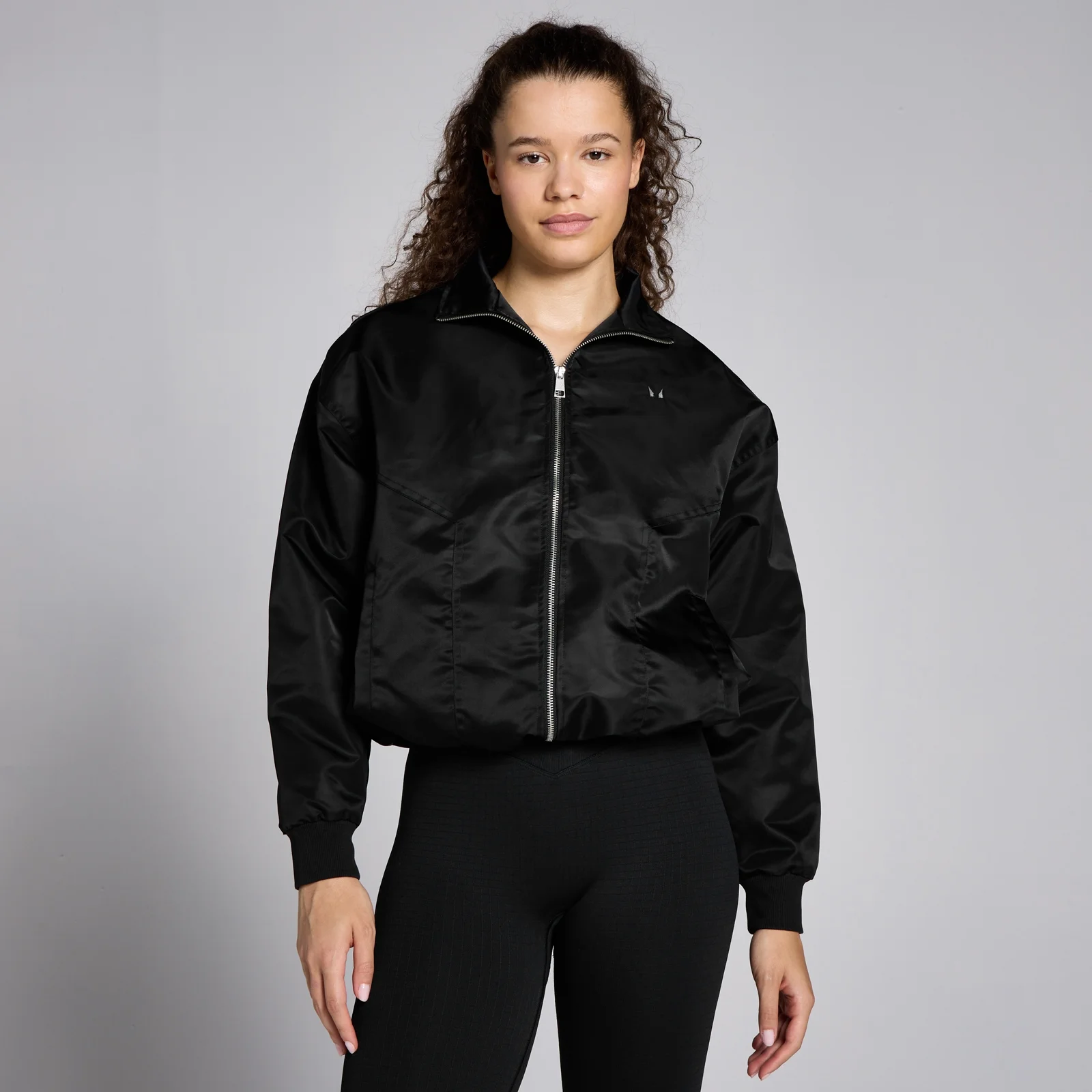 Veste bombardier en nylon MP Lifestyle pour femmes – Noir - XS Image 1