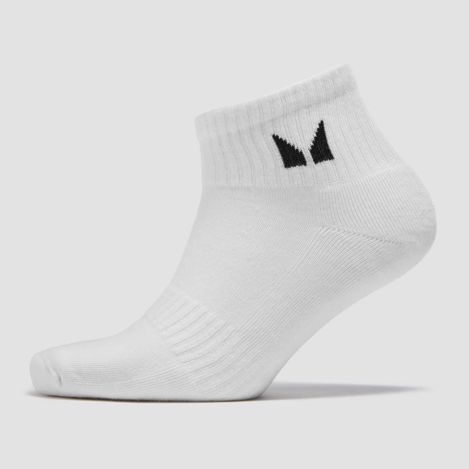 MP Unisex Ankle Socks (1 Pack) - White - UK 6-8 Image 1