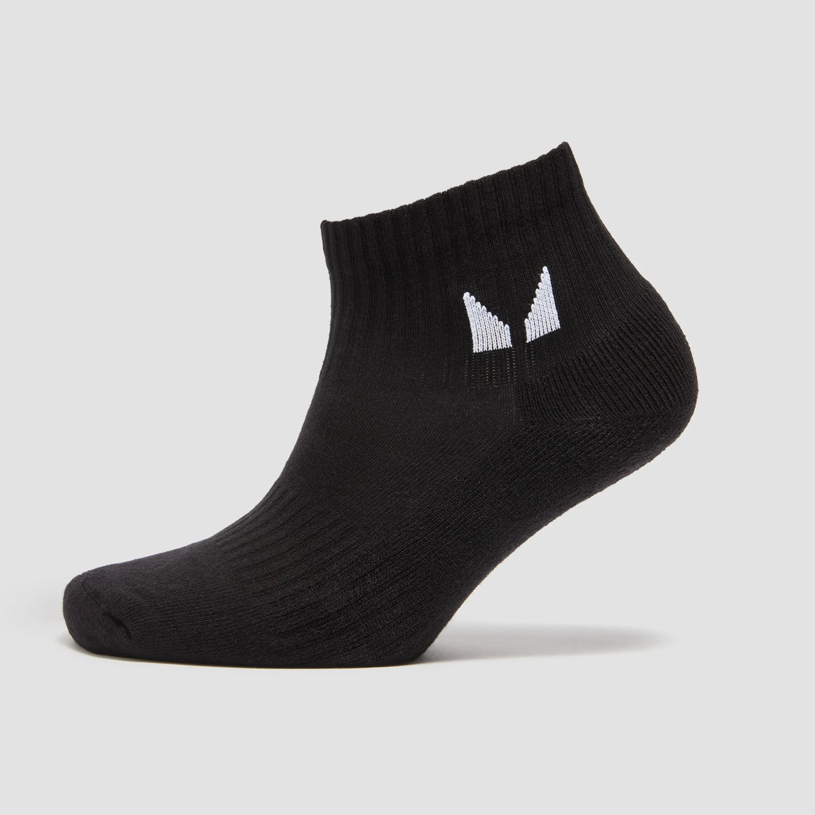 MP Unisex Ankle Socks (1 Pack) - Black - UK 9-11 Image 1