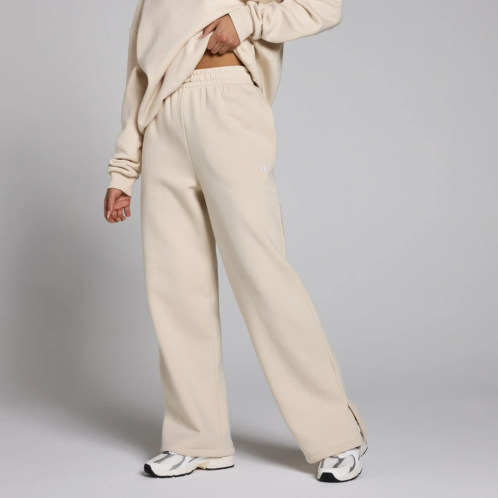 Jogging coupe droite MP Basics pour femmes – Grès - L Image 1