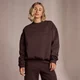 Sweat passepoilé MP pour femmes – Café