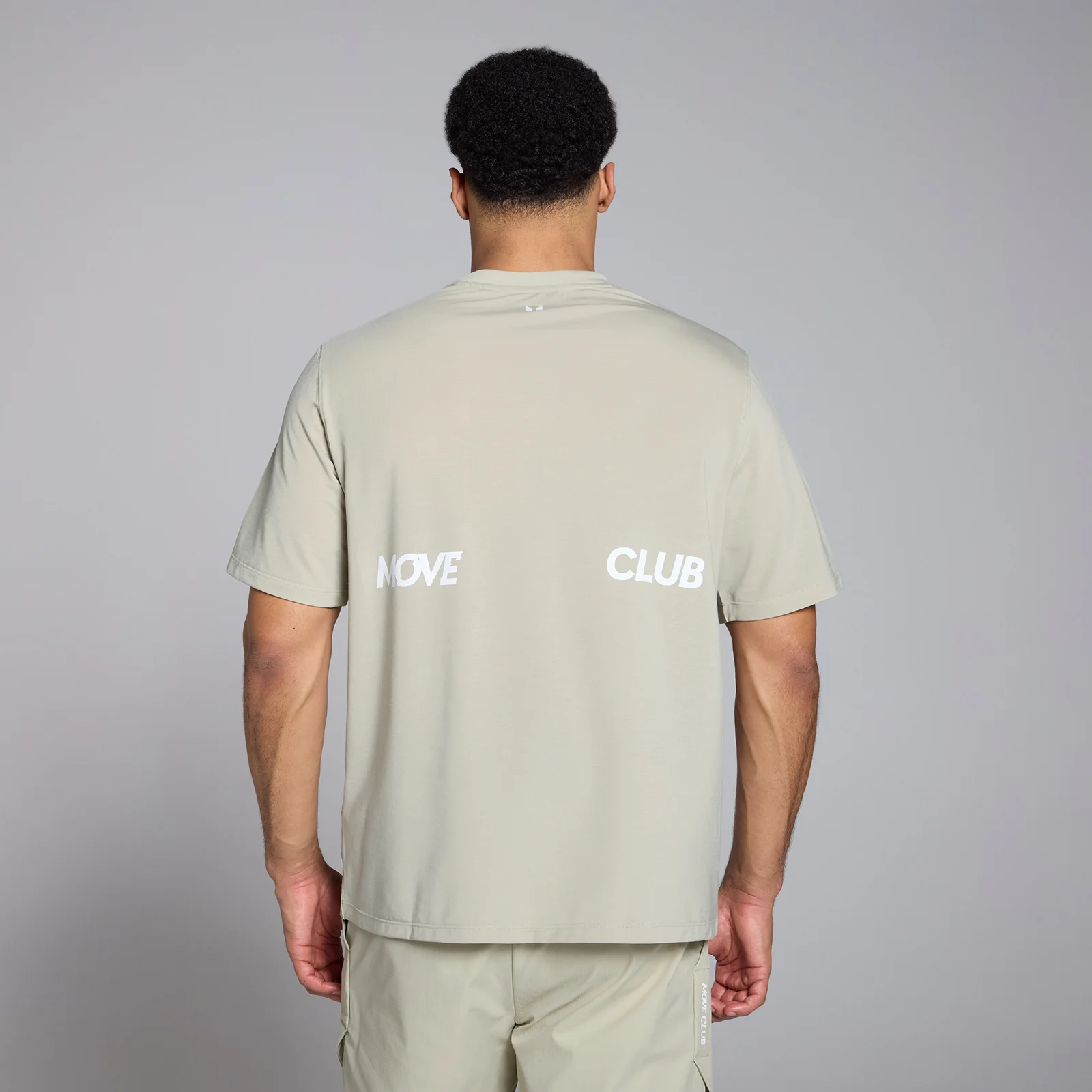 T-shirt oversize MP Tempo Graphic pour hommes – Gris sel - S Image 1