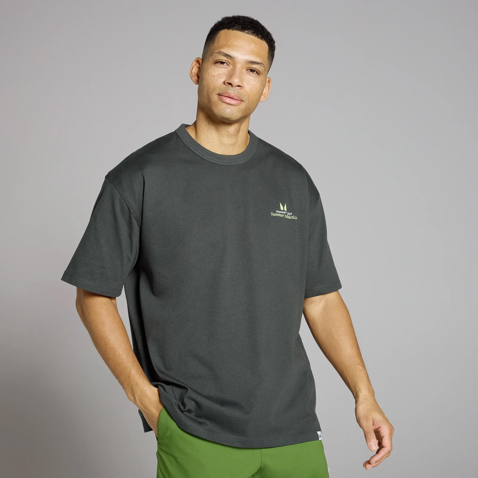 T-shirt graphique MP Lifestyle – Noir délavé - XXS-XS Image 1